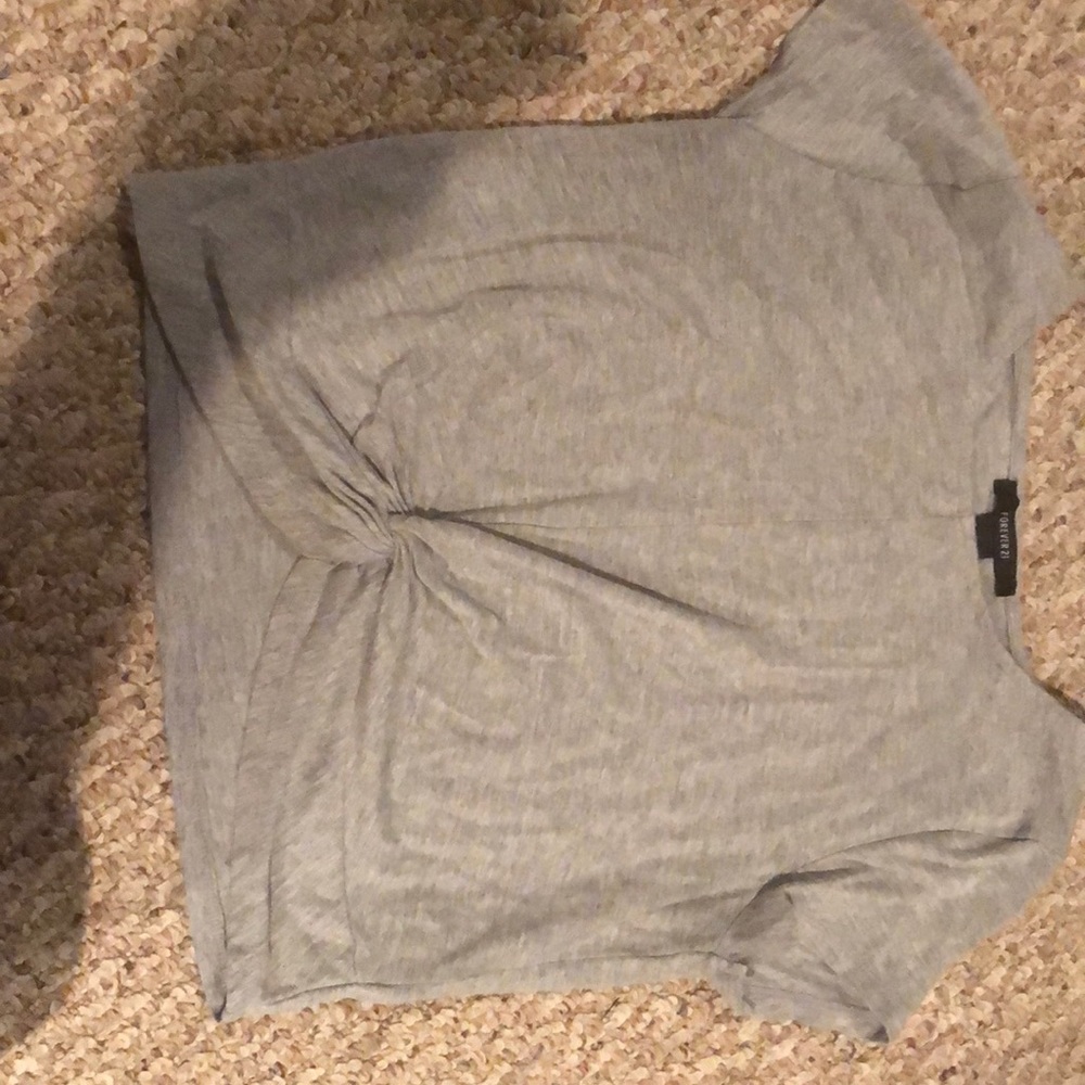 Knot crop top